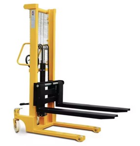 Handling Equipment <b>Hand</b> Pallet Stacker Truck Manual <b>Mini</b> Electric Forklift 1 Ton 80mm Fork Height Brand New - Product Image 1