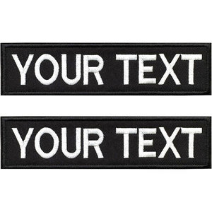 Nom personnalisé Patch Set patchs brodés crochet boucle équipement tactique sergé tissu vestes gilets personnalisé Applique - Product Image 6