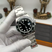 Montre mécanique de sport de luxe unisexe, prix de gros usine, mouvement Super VSF 3235, lumineuse, 40mm, laiton et acier inoxydable, alarme