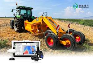 Système de nivellement des terres par satellite GPS pour tracteur agricole, boîte de vitesses moteur, roulement, précision du pilote automatique de 2,5 cm, carte thermique 3D, irrigation - Product Image 4