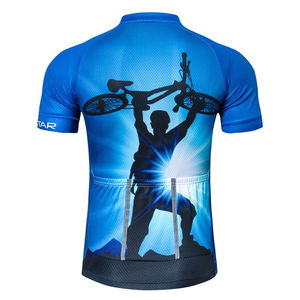 เสื้อแข่งแบบทีม XL ของผู้ชายเสื้อกีฬาแขนสั้นระบายอากาศสำหรับผู้ใหญ่สำหรับแข่งรถจักรยานยนต์ออโต้ - Product Image 3