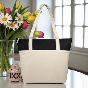 Ecosprout กระเป๋าผ้าใบผ้าฝ้ายทนทานออกแบบได้เองเป็นมิตรต่อสิ่งแวดล้อมใช้ซ้ำได้ - Product Image 3