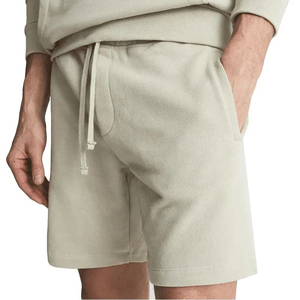 Shorts en gaufre pour hommes personnalisés à forte demande, de haute qualité, 100% coton, décontractés d'été, jogging, streetwear, séchage rapide - Product Image 3