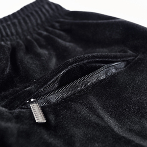 Ensemble de survêtement élégant pour homme en velours de luxe deux pièces - Respirant, coupe-vent, léger avec taille élastique, nouveau design, vente en gros - Product Image 5