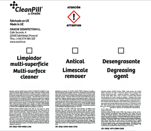 Pastiglie di ricarica per la pulizia - Pastiglia in 750 ml di acqua Multiuso - Product Image 5