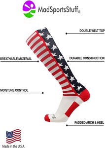 Calcetines antideslizantes de compresión con diseño de logotipo personalizado, para fútbol, atléticos, Deportivos - Product Image 5