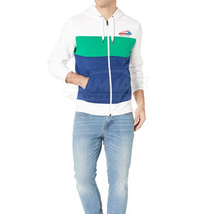 Service OEM, vente en gros, meilleurs designs de sweats à capuche zippés pour hommes, sweats à capuche zippés légers de couleur unie pour hommes - Product Image 5