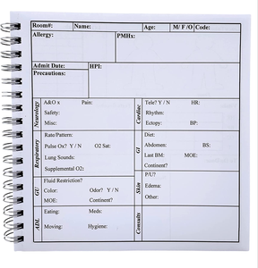 Informe de enfermería Libros de notas Impresión al por mayor personalizada Hojas médicas diarias Cuaderno Diario para Doctor Enfermeras - Product Image 2