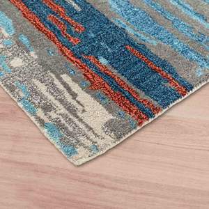 Vente chaude Moderne À La Main Laine Viscose Tufté Tapis Doux Rembourré Animal Imprimer Tapis De Prière Maison Salon Hôtel Lavable - Product Image 2