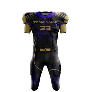Uniformes de sports d'équipe par sublimation uniformes d'équipe de football américain pour jeunes sur mesure maillot de football américain - Product Image 2