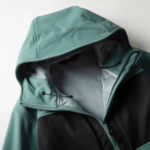 2025สวมหัวแบบลำลองใส่ได้ทั้งชายและหญิงลายปักแบบสวมหัวมีฮู้ดคอปกสีล้วนผ้าฝ้าย100% ฤดูหนาว - Product Image 4