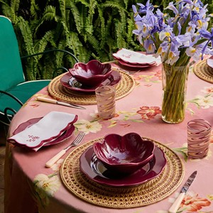 <b>Round</b> Rattan <b>Placemat</b> For Dining Table Styling And Eco-Friendly Home Decor Eco-Friendly Dining Table Decoration - Product Image 2