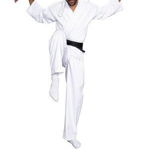Combinaison d'entraînement en coton pour le taekwondo, arts martiaux, uniforme de karaté confortable personnalisé pour adultes, téléchargé par Dress Sports - Product Image 5