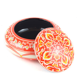 Pot de bonbons en laque laque de haute qualité bocaux laqués pour le rangement de la décoration de la cuisine de la chambre - Product Image 5