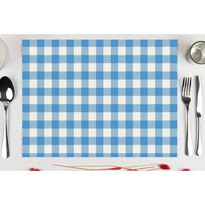 Mantel con Estampado Vichy de 28x40,5cm, 80gsm, Papel Profesional, 500 Unidades, B2B - Product Image 1