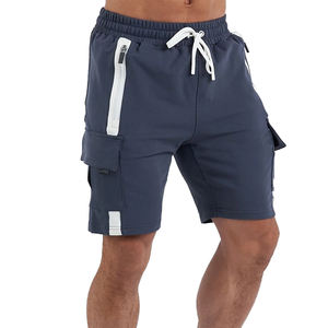 Shorts de sport pour hommes avec logo personnalisé, fabriqués en tissu éponge 100% coton, shorts pour hommes adaptés aux sports décontractés, shorts pour hommes - Product Image 6