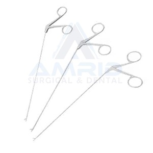 Herramientas de cirugía Manual de calidad excepcional, 2x250mm, juego de pinzas microlaríngeas, pinzas de copa de biopsia agarradas con tijera, abrazadera de Clip de 3 uds - Product Image 5