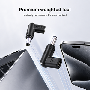Adattatore Convertitore di Alimentazione da USB-<span class=keywords><strong>C</strong></span> a DC 5V per Laptop, Alimentatore Portatile e Utensili Elettrici con Design ad Angolo Retto/Gomito - Product Image 3