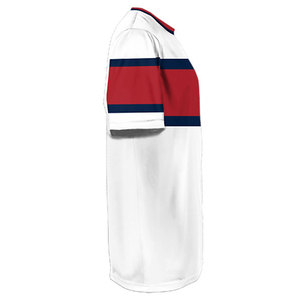 Maillot de baseball à manches courtes sur mesure, de haute qualité, à séchage rapide, impression par sublimation, vêtements de sport, maillots de baseball unisexes - Product Image 4