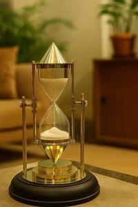 Sablier en métal industriel adapté aux espaces de bureau modernes, aux salles d'étude à domicile et aux accessoires de décoration de bureau - Product Image 6