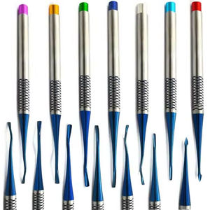 Top Design Chirurgical 7 Pièces Dentaire Luxating Pdl Ascenseurs Instruments Ensembles Avec Titane Couleur Fabriqué Au Pakistan - Product Image 6