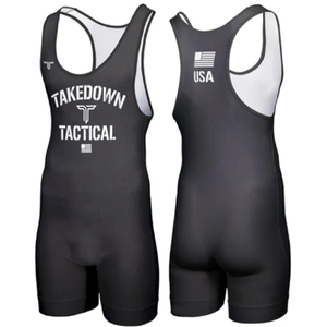 Singlet de Lucha Personalizado por Sublimación para Jóvenes y Adultos, sin Tirantes, Cierre de Tirón, Absorbe la Humedad, Secado Rápido y Transpirable - Product Image 5