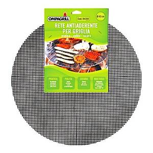 Ompagrill Non-Stick Teflon-Coated Mesh Grill 43cm Black R4300 <b>BBQ</b> Accessories - Product Image 1