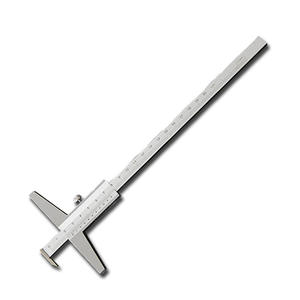 <span class=keywords><strong>เวอร์เนียร์</strong></span> ดีธ คาลิเปอร์ พร้อมตะขอ 0-200 มม. เครื่องมือวัดแบบสเกลคู่สแตนเลสคุณภาพสูง - Product Image 1