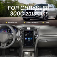 Autoradio Acardash 13,6 pouces Android 13, lecteur vidéo DVD, unité principale Android, navigation GPS pour Chrysler 300C