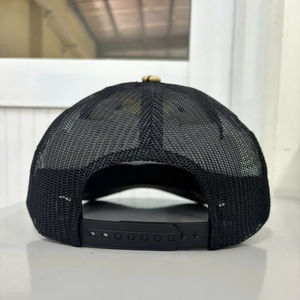 Gorras Trucker de Camuflaje de Alta Calidad, Ajustables, de 6 Paneles, con Logotipo 2D/3D Bordado Personalizado, para Exteriores, con Tela de Camuflaje y Malla - Product Image 4