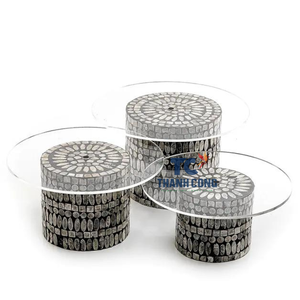 Plateau de service en nacre de haute qualité pour le chocolat fabriqué au Vietnam pour la décoration du Ramadan Eid, offre spéciale - Product Image 3