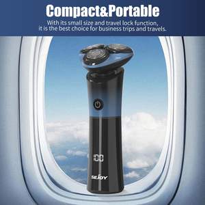 Afeitadora Eléctrica Recargable Impermeable IPX6 para Hombre con Cuchilla Magnética de Liberación Rápida y Repuesto Autoafilable de Larga Duración - Product Image 4