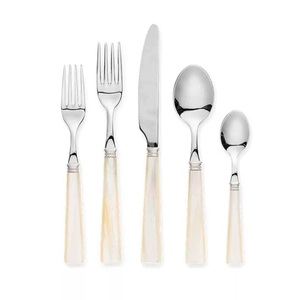 5 pièces Palette couteau ensemble peinture inoxydable grattoir spatule manche en bois pour artiste toile peinture à l'huile couleur mélange gâteau décorer - Product Image 4