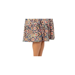 Vestido Leota Kristen para Mujer, Estilo Marroquí, Casual, con Volantes, Talla 2X (XL), Transpirable, Azul Natural, para Otoño - Product Image 3