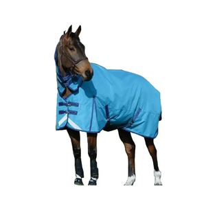 Wholesale Horse Riding Equipment Rugs Customized Logo Printing Waterproof Breathable Light <b>Weight</b> High Quality 100% Polyester - Product Image 5