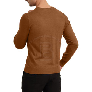 Camiseta de Manga Larga con Cuello en V para Hombre, Informal, de Algodón Suave y Cómodo - Product Image 5