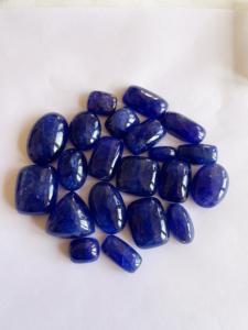 Cabujón de tanzanita con tratamiento térmico Natural de calidad AAA, corte mixto azul, 10-20mm, Tanzania sueltas de fabricación de joyas de piedras preciosas, certificado IGI - Product Image 4