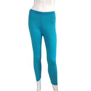 Legging en coton 100% souple pour femmes, taille basse, solide, ajusté, élastique, pour femmes - Product Image 2