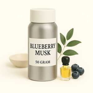 Huile de parfum concentrée de haute qualité à la myrtille et au musc 100% non alcoolisée, écologique, parfum durable pour un usage quotidien - Product Image 1