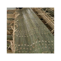 Tapis Sukkot 100% bambou naturel, tissé en raphia vert, produit artisanal de Vigi Farm Vietnam, personnalisé