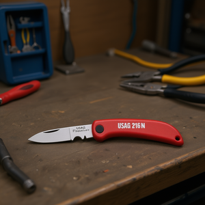 Couteau d'électricien Usag pour usage professionnel - Product Image 3