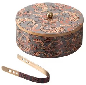 Boîte à riz en bois de luxe à motif floral, boîte à chapati, boîte à riz, garde les aliments au chaud et frais, plat à gratin pour la cuisine à domicile, restaurant - Product Image 4