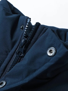 Chaqueta bomber de cuero personalizada directa de fábrica para hombre, transpirable e impermeable, estilo Hip Hop para invierno, precio al por mayor - Product Image 4