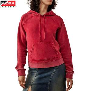 Sudadera con Capucha para Mujer, Tejido Grueso, Fabricante de Marca Privada, Venta al Por Mayor - Product Image 1