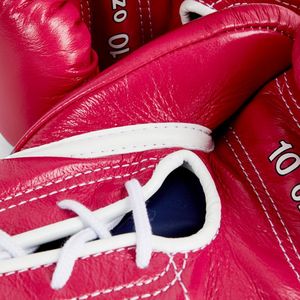 Guantes de Boxeo Profesionales de Alta Calidad, Personalizables, con Cordones, para Entrenamiento y Combate, Cuero Genuino de Primera Calidad, Regalos de Cumpleaños - Product Image 6