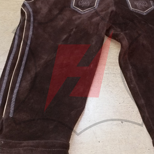 Lederhosen Bávaros de Cuero de Gamuza 100% Genuino, Ligeros, Hechos a Medida y de Alta Calidad, en Venta - Product Image 3
