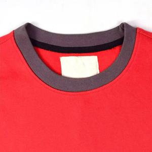 Contrast Color Hot Selling Men Oversized Sweatshirts Cotton Blended Men Oversized Sweatshirts - Product Image 5