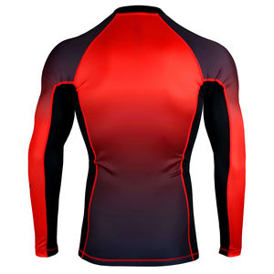 Rashguard MMA pour hommes en gros, bon matériau, écologique, antibactérien, séchage rapide, confortable, fitness, vente 2025, OEM - Product Image 2