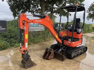 159.6 cu. pies cúbicos en. Excavadoras mini Kubota U55-5 de 3 toneladas usadas, con cilindrada de (2.61 litros), en venta. - Product Image 1