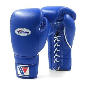 Gants de boxe MMA Sanda personnalisés en gros, logo personnalisé, équipement de combat professionnel de haute qualité, gants bleus personnalisés, gants de victoire RC-BG-91 - Product Image 2